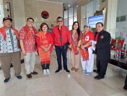 Ikatan Seni dan Budaya Karo, Temui Hasto Kristiyanto di DPP PDI Perjuangan